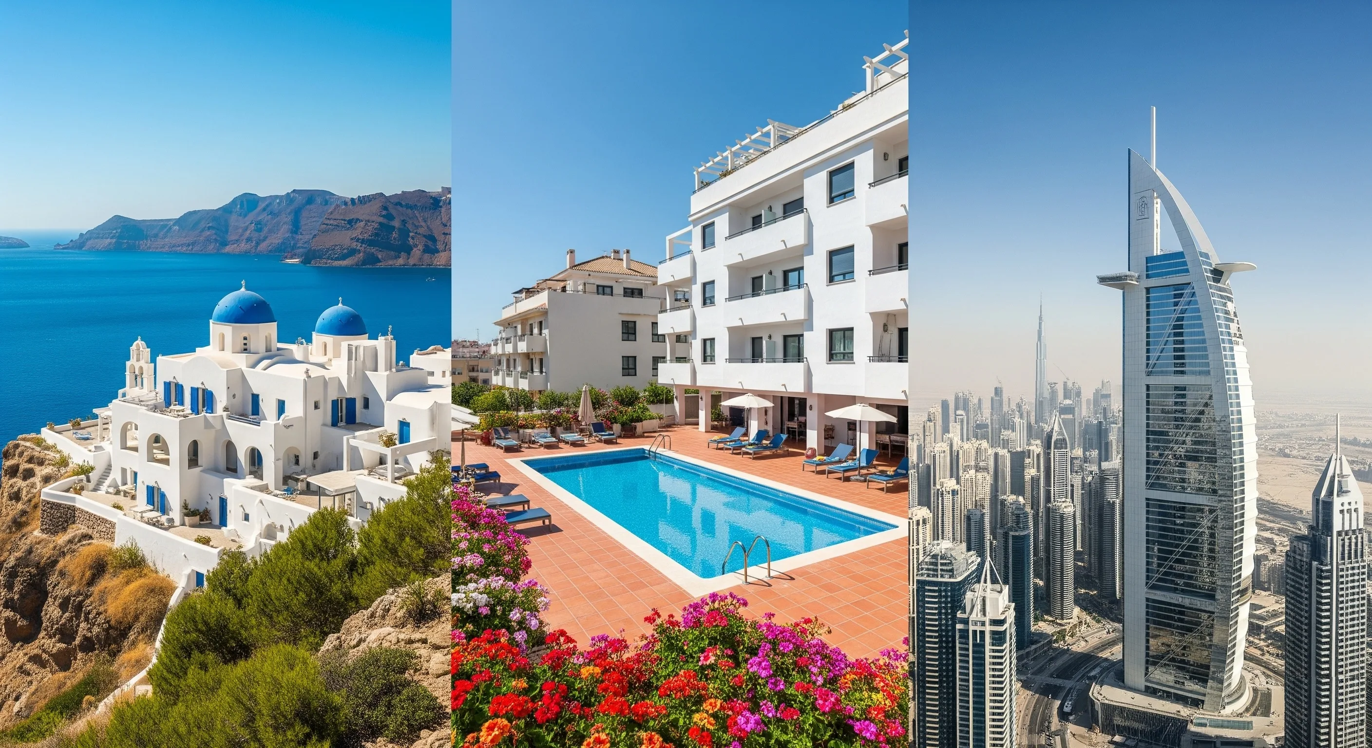 Whre to invest in 2025 analysis of the property markets in Greece, Spain, and Dubai
