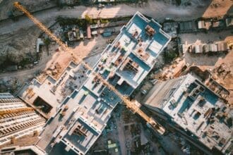 A visualization of the future megaproject in the Al Mamoura district, Abu Dhabi.